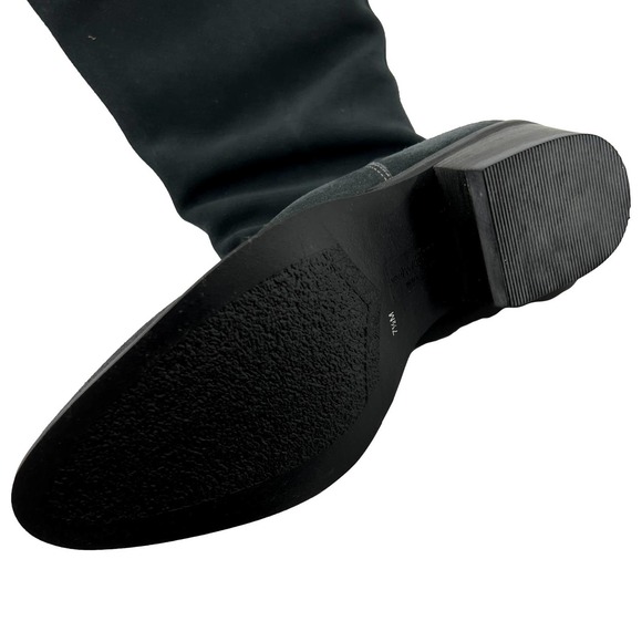 Matisse Gunslinger Blue Suede Block Heel Boots Size 7.5M EUC - Picture 15 of 15